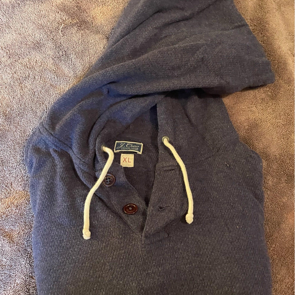 J. Crew Fleece Hoodie